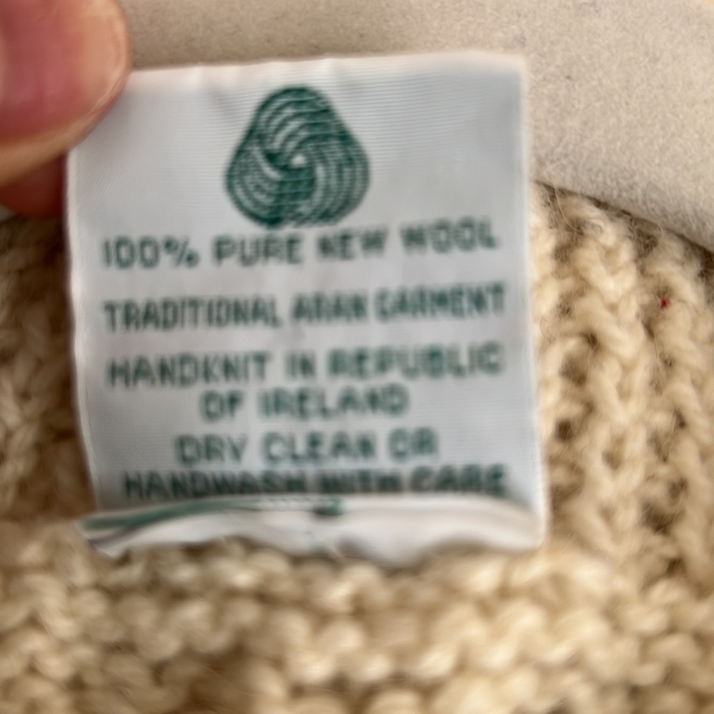 Blarney Wooden Mills Chunky Cardigan - Picture 4 of 8
